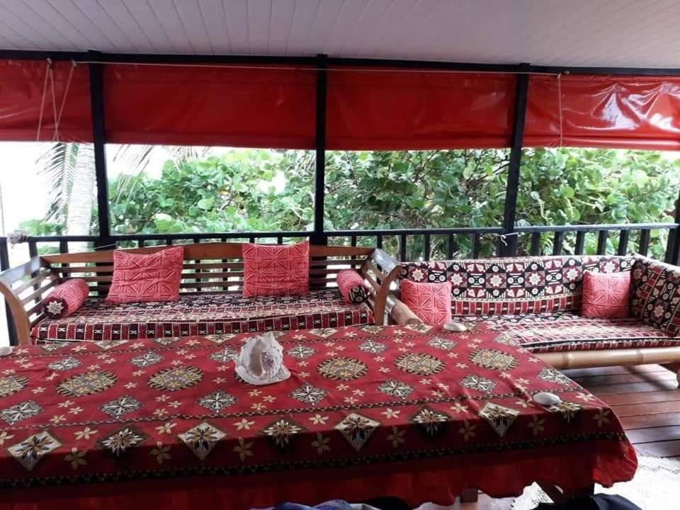 Moorea Temae Bungalow Lory Bord De Mer ภายนอก รูปภาพ