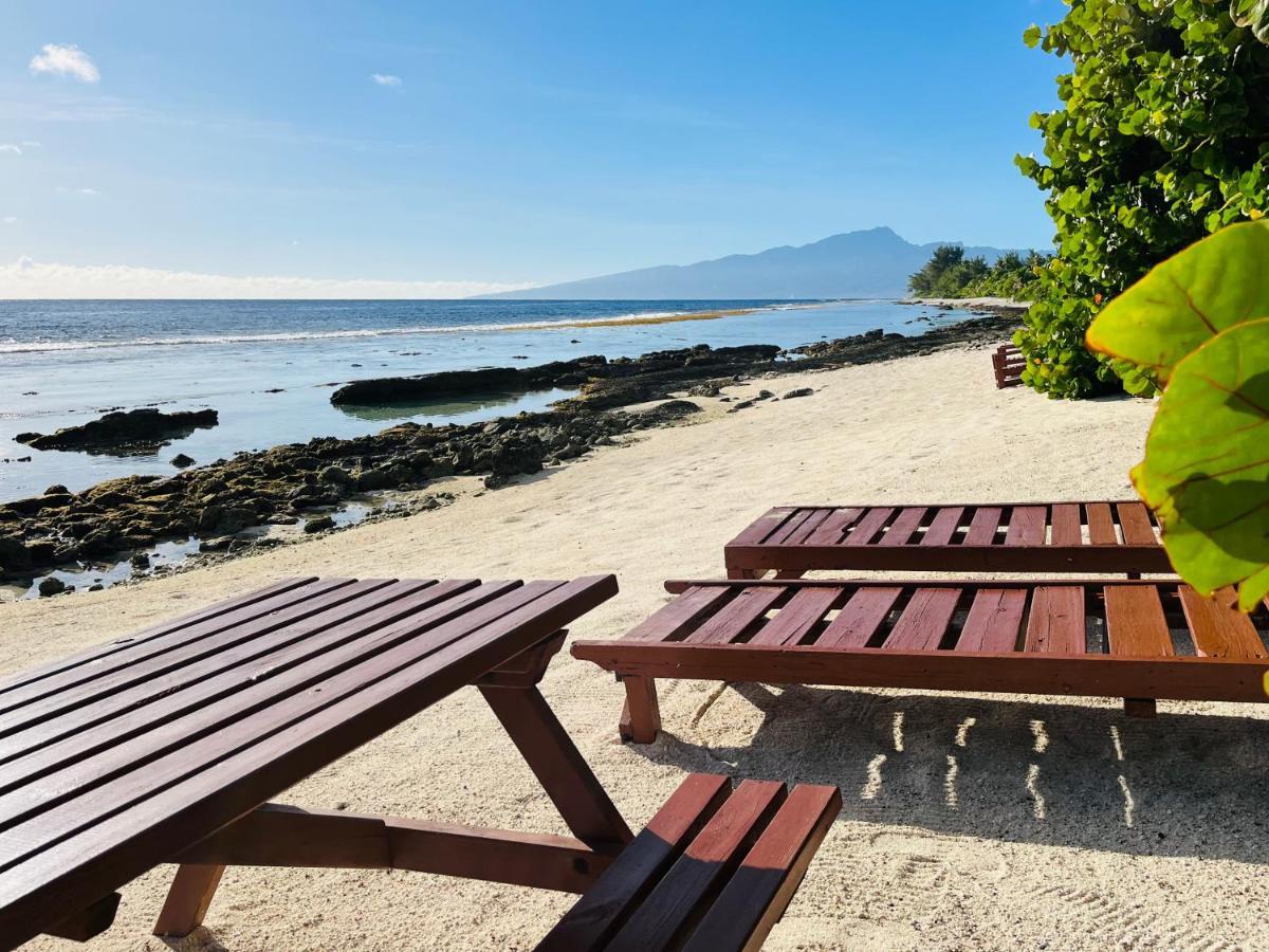 Moorea Temae Bungalow Lory Bord De Mer ภายนอก รูปภาพ