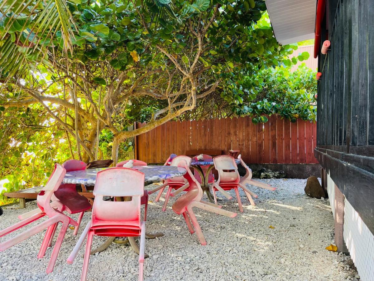 Moorea Temae Bungalow Lory Bord De Mer ภายนอก รูปภาพ