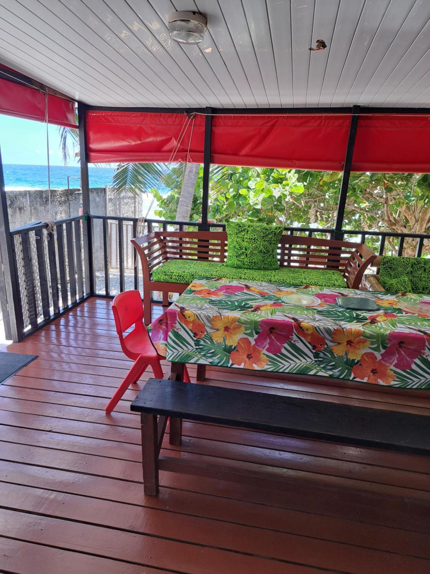 Moorea Temae Bungalow Lory Bord De Mer ภายนอก รูปภาพ
